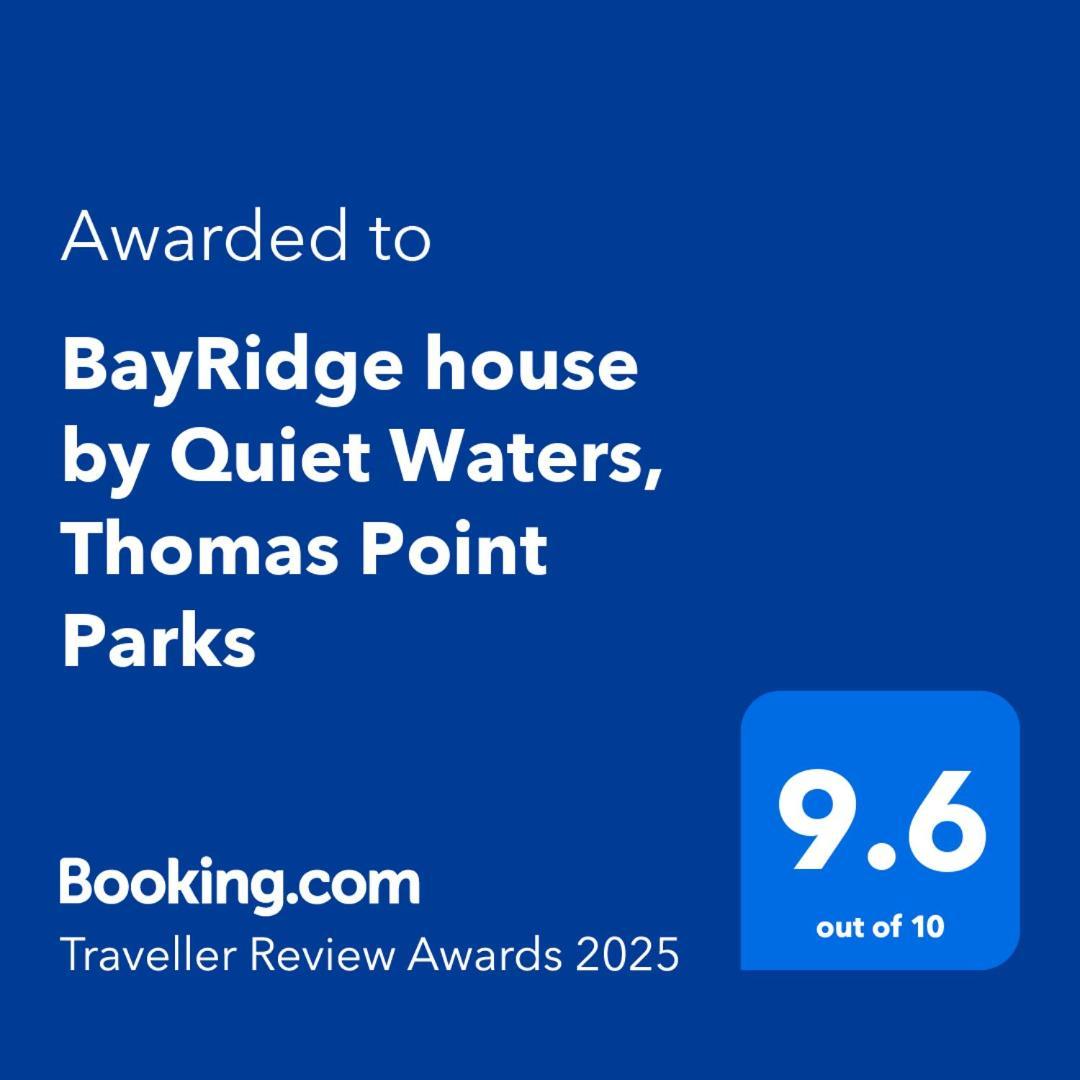 Bayridge House By Quiet Waters, Thomas Point Parks Appartement Annapolis Buitenkant foto